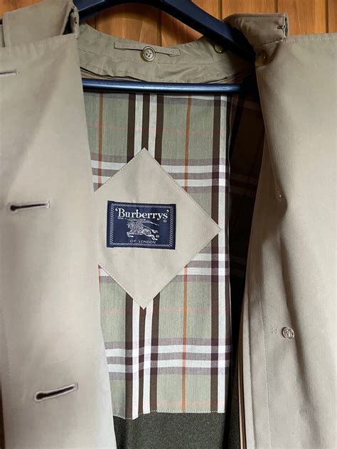 burberry trench with removable liner.